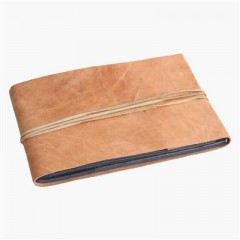 LEATHER PHOTO ALBUM NATURAL 